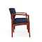Lesro 2 Seat Tandem Seating W/ No Center Arm, 44 in W 26 in L 31.5 in H, Lenox Series LW2101 - alternate 3
